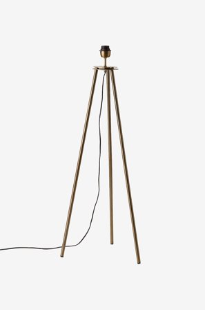 PR Home - Lattiatolppa Base 105cm - Messinkiä - Lattiavalaisimet - - Homeroom