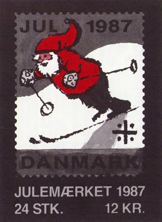 Danmark - julmärkehæfte 1987 - 2.-sortering