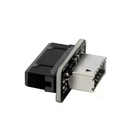 20pin til 19pin konverter USB 3.0 intern header til USB 3.1/3.2 Type C front Type E adapter til PC bundkort stik riser