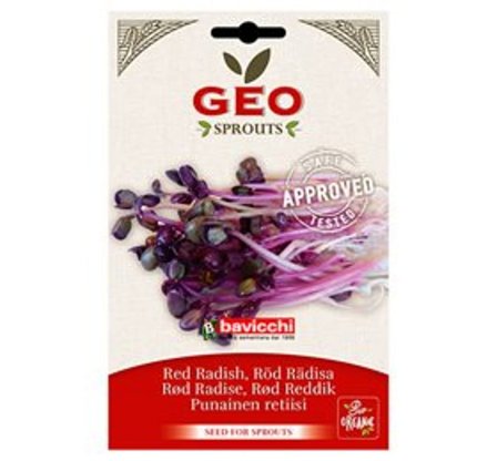 Biogan Radisefrø Rød til Spiring Ø 11 g, Tøj & Bolig, Husholdning, Havetilbehør