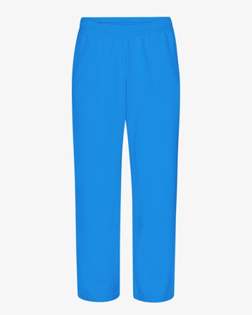Organic Straight Leg Sweatpants - Pacific Blue S