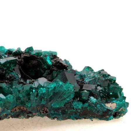 Sten og mineraler. Dioptase. 387,0 øre. Pimbi Hill, Mindouli, Congo.