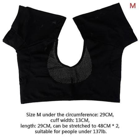 Sporter Vest Top Underarm Armpit Sweat Pad Shield Guard Absorberende Armhule Bil