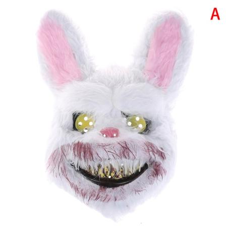 Halloween Mask Bloody Killer Mask Teddy Bear Plysch Cosplay Ho A onesize