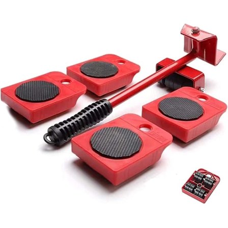 Møbelløfter Møbeltransportsett Ruller Møbler Flytt Tungt Møbel Møbelløfteverktøy Heavy Duty Møbelløfter Heavy Duty Ruller