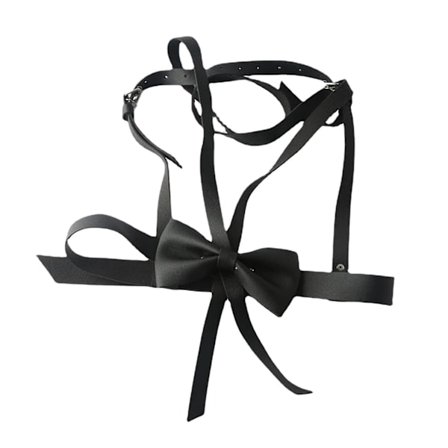 PU-lær beltetilbehør for kvinner, festkostyme, svart belte til kjole