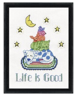 Stickpackung Bild Life is Good