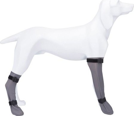 Trixie Beskyttelsessokk Silikon S: 6 cm/30 cm Grå - Bandasjer og Sårpleie