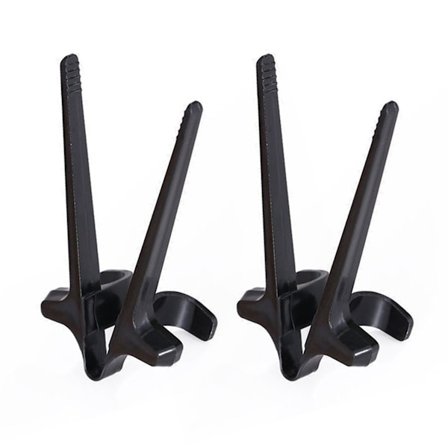 2pcs Finger Chopsticks Food Grade Anti-deform Plastic Creative Potato Chips Snack Finger Ring Chopstick For Home