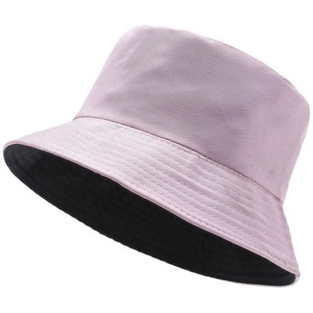 IC Sommar Kvinnor Enfärgade Bucket Hats Mode Fishman Fällbar S Rosa