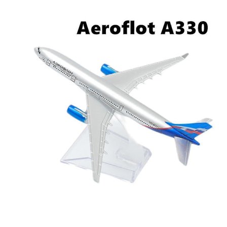 Ny Skala 1:400 Metall Fly Replika Flyselskap Fly Boeing Airbus Flymodell Støpt Miniatyr Fly Leker Julegave Gutt Rask