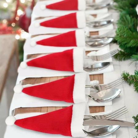 Tomteluva Julservis Bestickhållare 10pcs