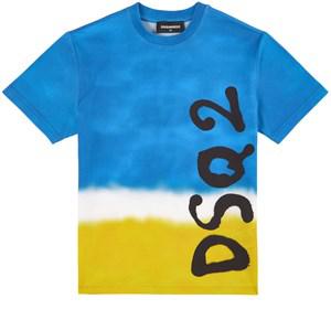 Kids - Dsquared2 Blue Branded T-Shirt 10 Years - Tops - 10 years - Blue