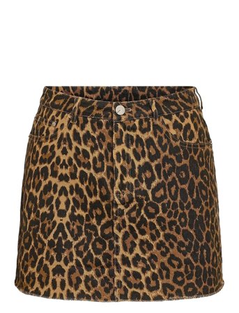 NOISY MAY Nmanneke Nw Leo Short Skirt Brun
