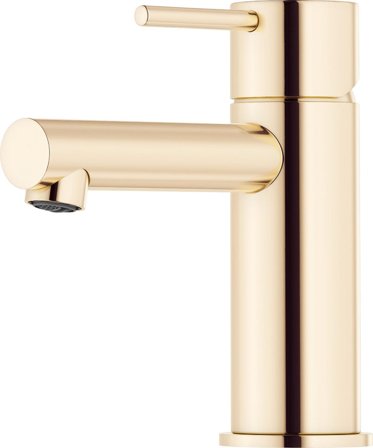 Mora INXX II sharp small Tvättställsblandare polerad mässing PVD, Badrum