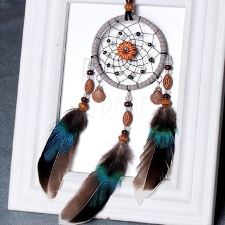 1 stk. Drømmefanger Vindspil Lille Håndlavet Boheme Charms til C