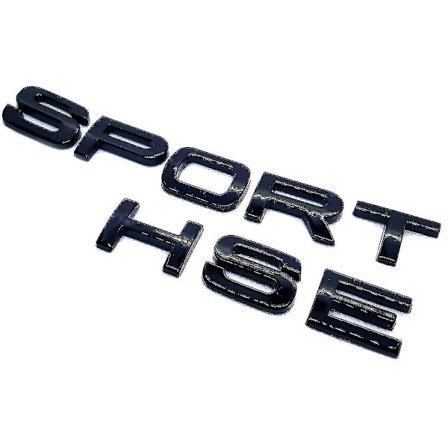 Kiiltävä musta Range Rover Sport Hse -kirjaimet takaluukun merkki embleemi Land Rover Evoque Discovery Freelander -autoihin