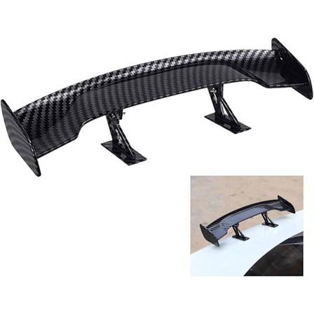 Mini Bilspoiler, Mini Bilspoilervinge, Mini Bakspoiler, Universal Mini Bilspoiler Utan Borrning för Dekoration, Fordonets Stabilitet