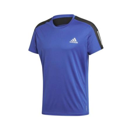 Adidas, Training T-Shirts Blauw, Heren, Maat:M