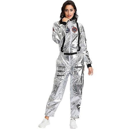 Astronaut Kostume Rumdragt Rompers Til Voksne Kvinder Mænd Halloween Carnival Party Cosplay CNMR