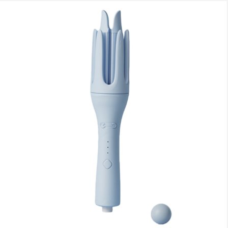 32mm Automatisk Elektrisk Hårkrøller - Ubesværede Bølger med Justerbar Temperatur Blue