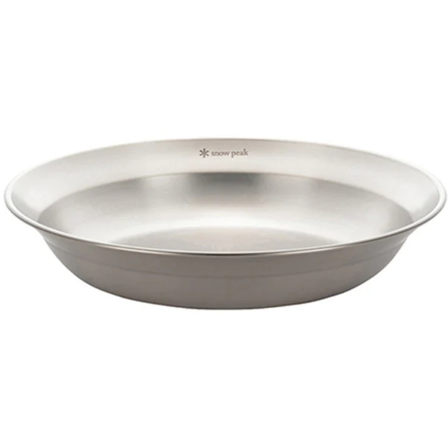 Snow Peak Stainless Steel Tableware Dish