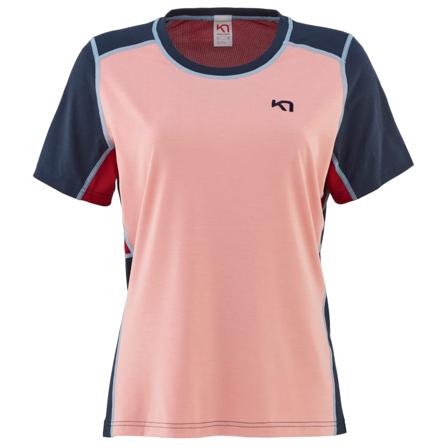 Kari Traa Women's Sanne Hiking Tee Women short-sleeved sweaters Pink S
