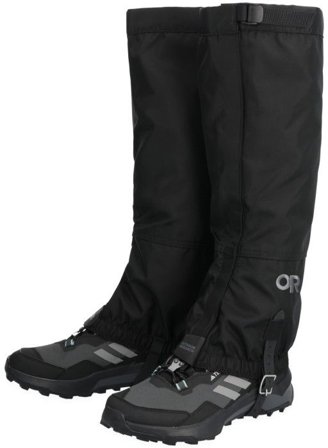 Outdoor Research M's Rocky Mountain High Gaiters Solid Black