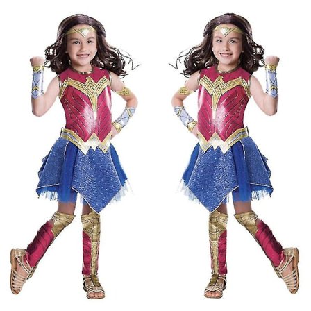 4-10 Jente Wonder Kostyme Sett