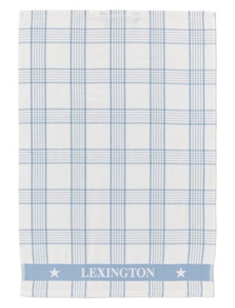 Lexington Home | Checked Org Cotton Terry Kitchen Towel | 50X70