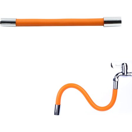 30 cm hanan jatkeputki - Universaali jatke - Joustava suihkusäädin