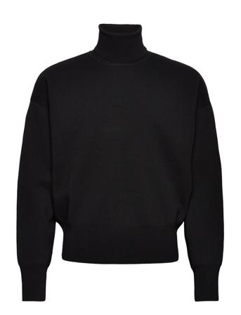 Bay Polo Sweater Knitwear Turtlenecks Svart Hope