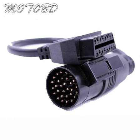 Ny OBD OBD2 16Pin Adapter Til IVECO 30Pin til 16Pin Hun Lastbil OBD2 Kabel OBDii Stik Lastbil Til IVECO 30 pin ST1M743