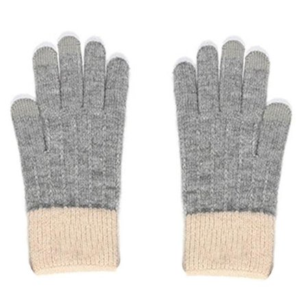 Varme Vinterhansker med Touchscreen, Termiske Hansker med Fleecefôr, Vindtette