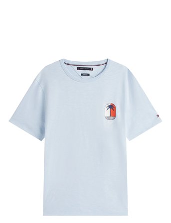 Tommy Hilfiger | Palm Tree Label Tee | XXL