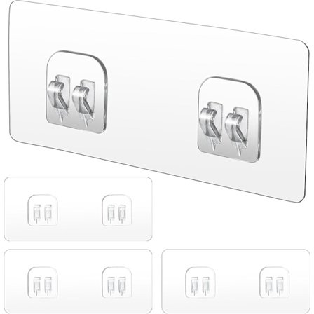 Pakke Brusebadskurv Udskiftningskroge Stærke Selvklæbende Kroge til Hjørne Brusebadskurv Badeværelseshylde Kurv Sæbeskål Hængekroge Køkkentilbehør