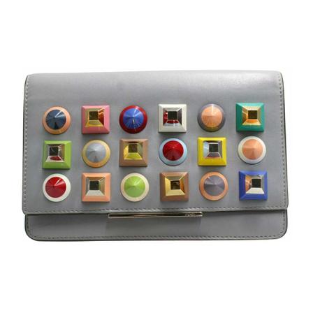 Fendi Vintage Pre-owned Cross Body Tass , Grijs , Dames , Maat: ONE Size Vintage Tassen