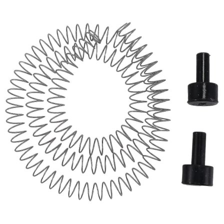 Zipline fjederspærre 165 cm rustfrit stål Zip Line fjederspærre Kraftig Zipline bremsehastighed Rød