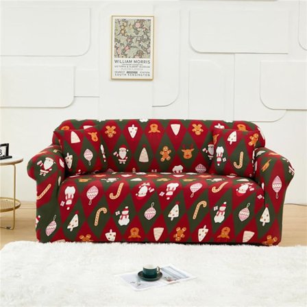 Tryckt sofföverdrag stretch sofföverdrag set mönstrade loveseat överdrag för 2-sits soffa Love Seat (JBR, 2-sits/Loveseat)