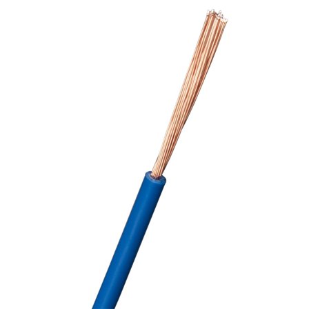 Nexans RQ Kopplingskabel 1x0.75 mm² ledararea, blå 0,75 mm², Anslutningsdon & kablar