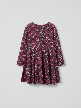 Polarn O. Pyret - Floral twirl dress - 116 - Childrenswear - red