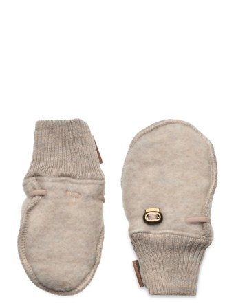 mikk-line Wool Footies - Cream - 50-56
