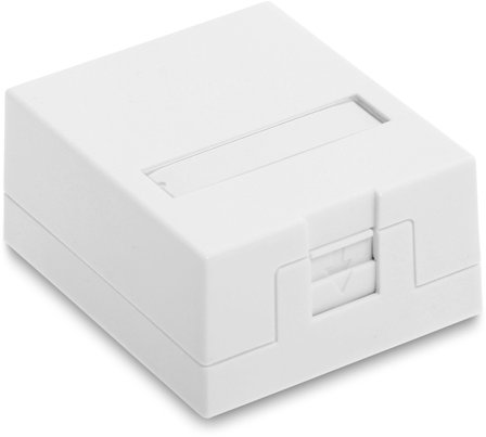 Eurolan 12B-04-01WT-1 Uttaksboks For 1 boks/kobling, Datamaskin & surfing