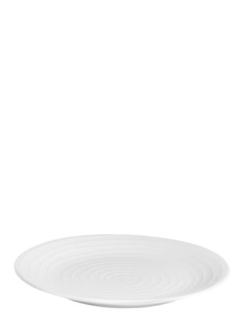 Design House Stockholm Blond Plate Coupe - White - Ø 28 CM