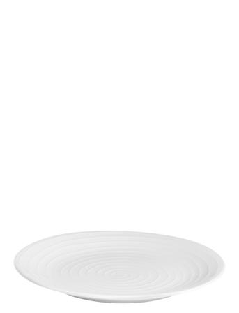 Blond Plate Coupe Home Tableware Plates Dinner Plates Hvit Design House Stockholm