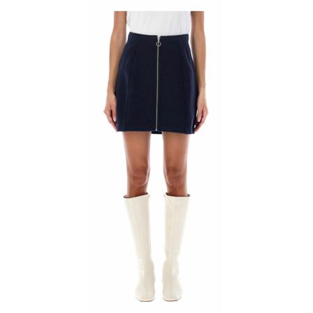 A.p.c. - Minikjolar - Blå - Dam - Storlek: L, Dam, Storlek: L
