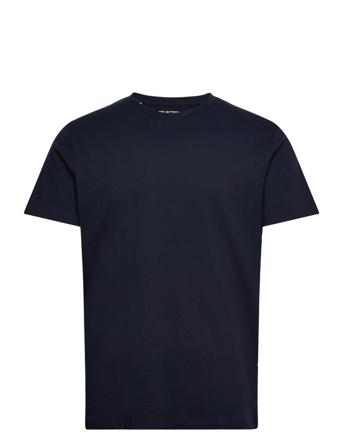 Slhaspen Ss O-Neck Tee W Noos T-shirt Navy Selected Homme