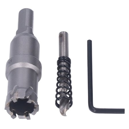 Tungstenkarbidtänder Hålsågsskärare Industriell Klass Öppnare Borr TCT Tjock Metall 20mm