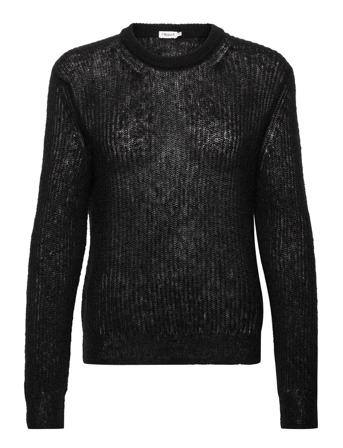 Felicia Sweater Villapaita Musta Filippa K