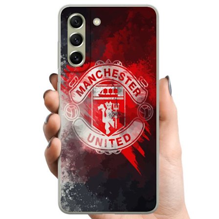 Kompatibelt Mobildeksel til Samsung Galaxy S21 FE 5G Manchester United FC